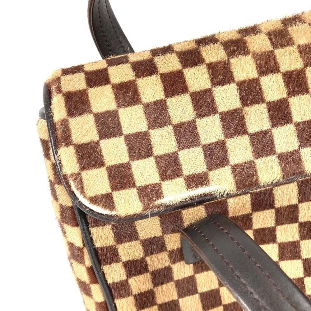 LOUIS VUITTON Brown Damier Leather Tote Bag - Picture 11 of 16
